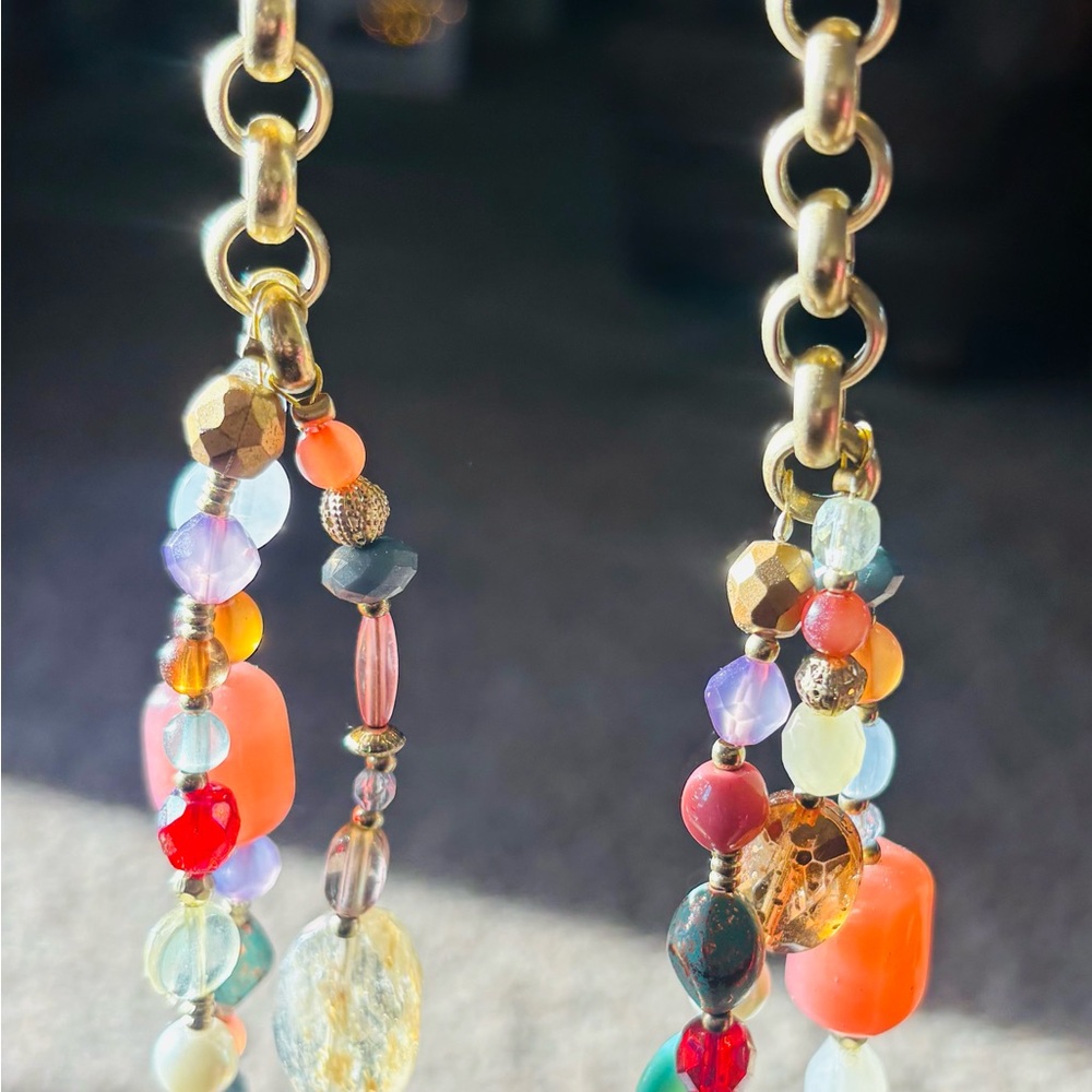 Lia Sophia Multicolor Beaded Necklace